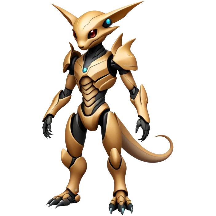 Futuristic Modern Epic Edgy Fakémon-creature-hybrid Full Body emoji