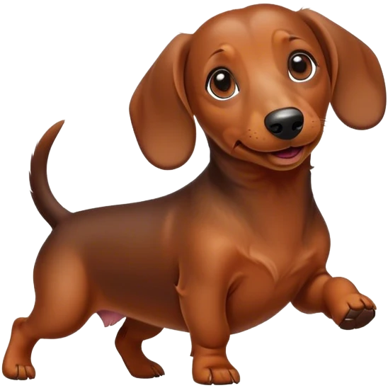 dancing dashund emoji