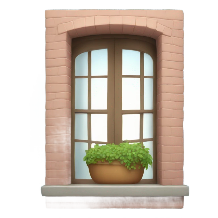 Cute window  emoji
