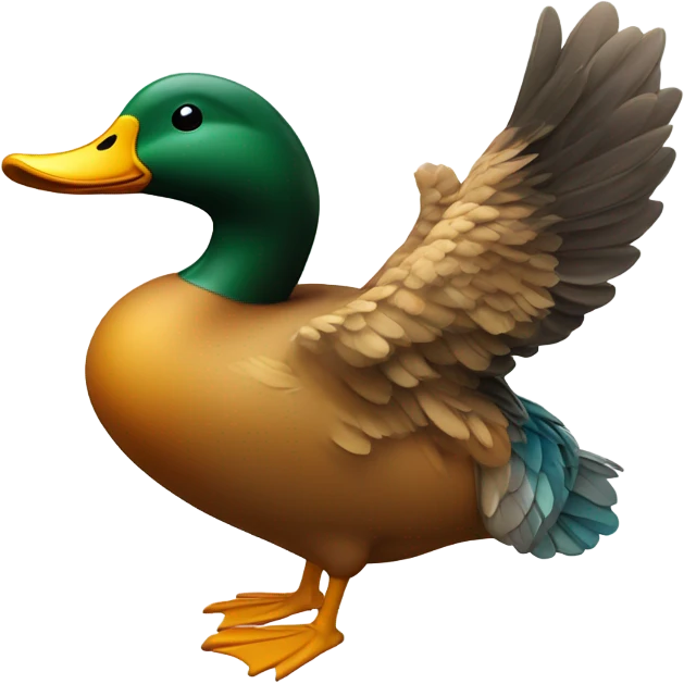 Canard doublement laqué emoji