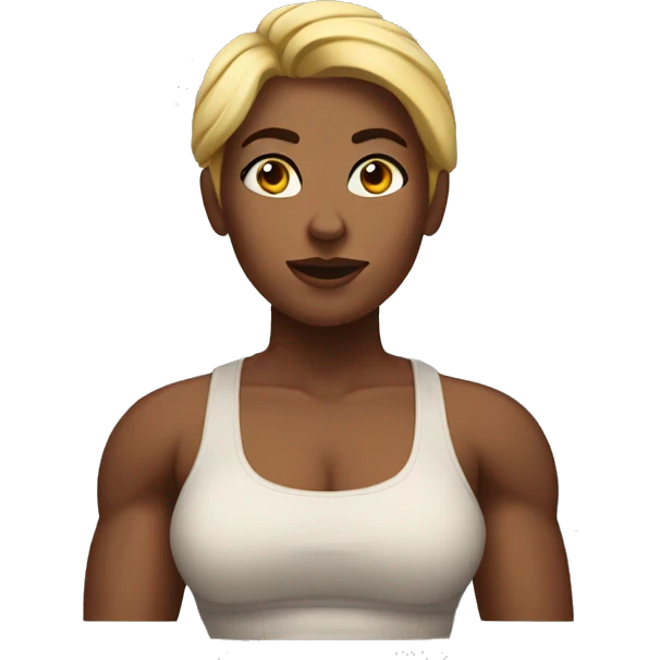 Very buff woman emoji