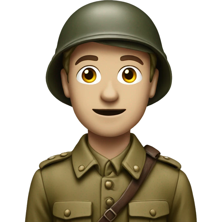 English infantryman world war ii emoji