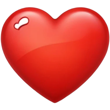 red heart emoji