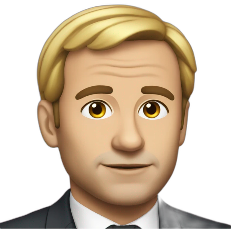 Macron gay gogo emoji