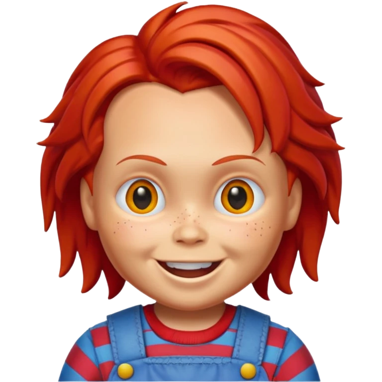 Un emojin de chuky emoji