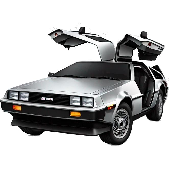 Delorean emoji