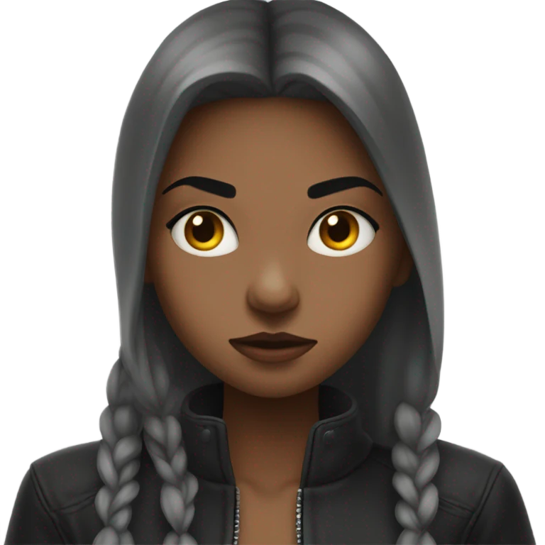 Slay girl ashamed of thems of hiding face in hands emoji
