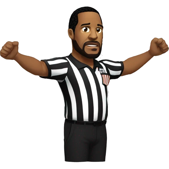 ufc referee herb dean shrugging his shoulders emoji
