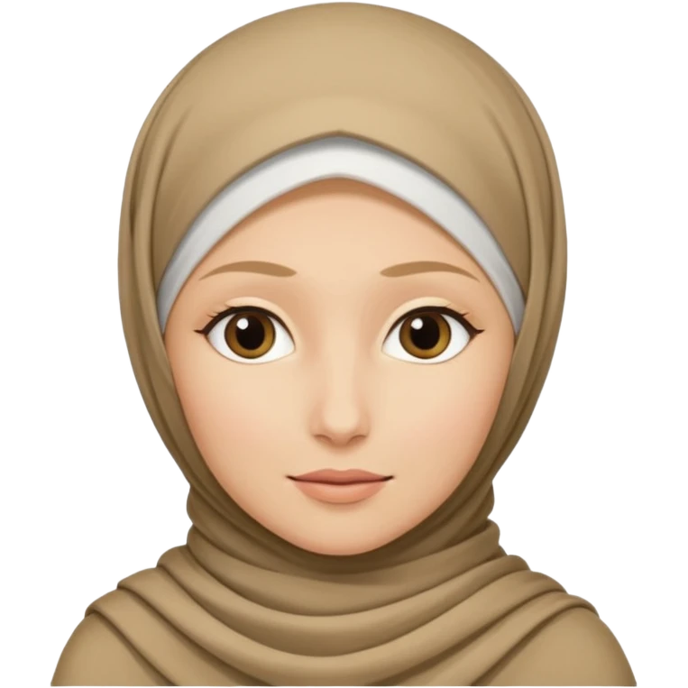 Hijab blond emoji