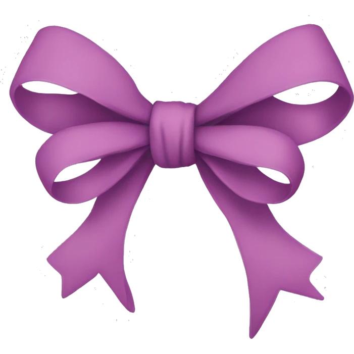Couquette bow emoji