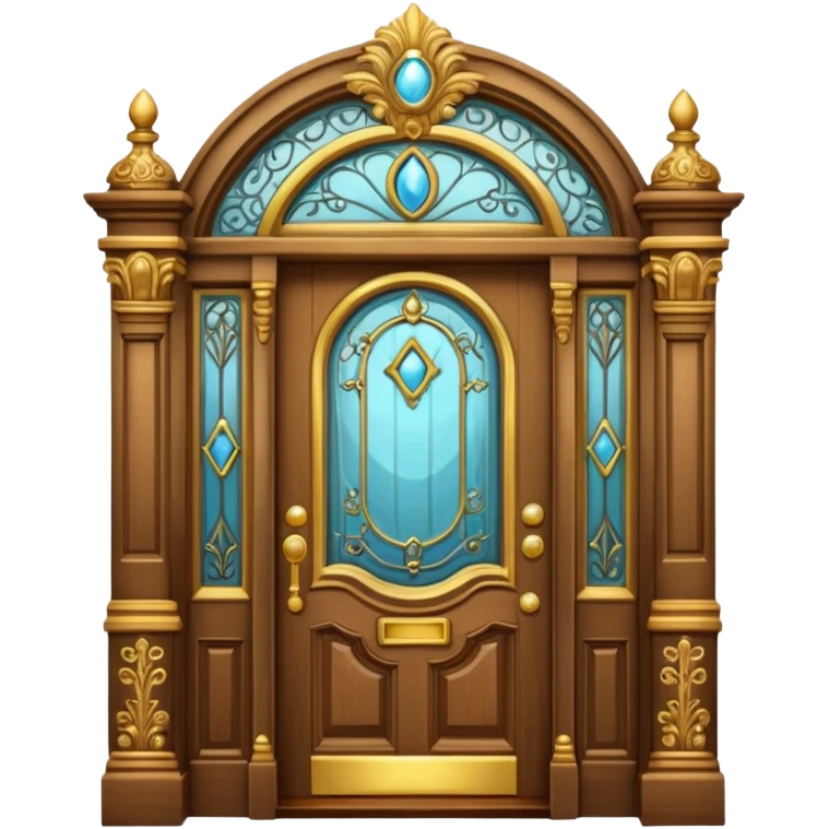 Magical edwardian door emoji