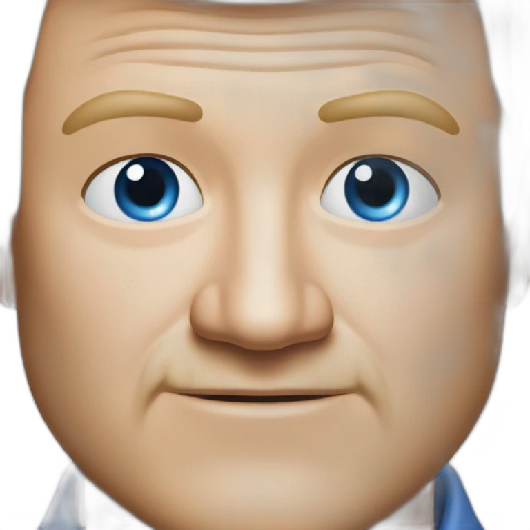 Blue eyes Steven Anthony Ballmer emoji