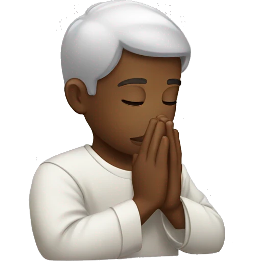 Praying emoji