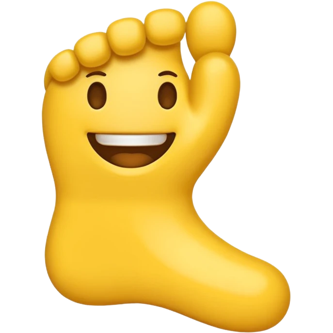 Foot tapping emoji emoji
