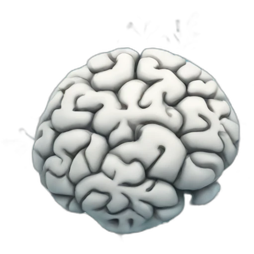 Frozen Brain with a snow flake emoji