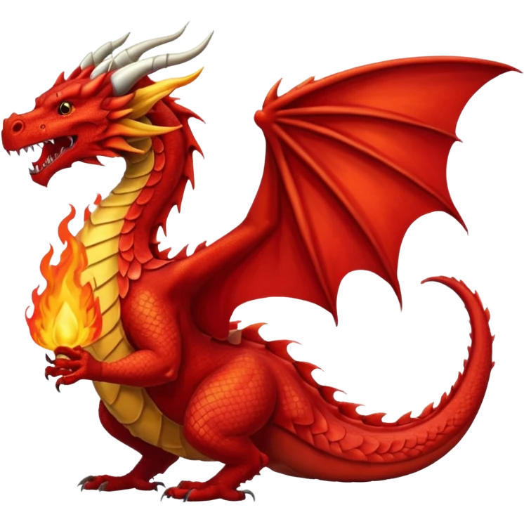 Red dragon emoji