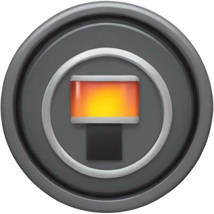 termometro con la bateria baja emoji