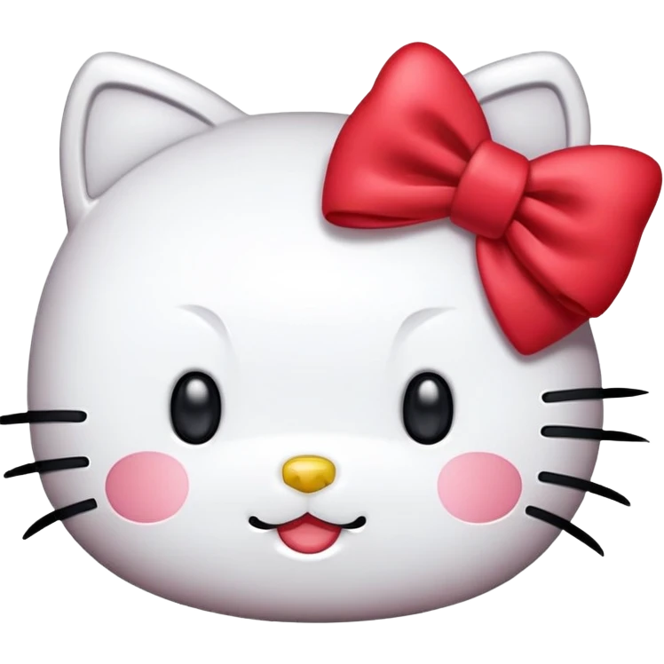 Hello kitty apaixonada  emoji