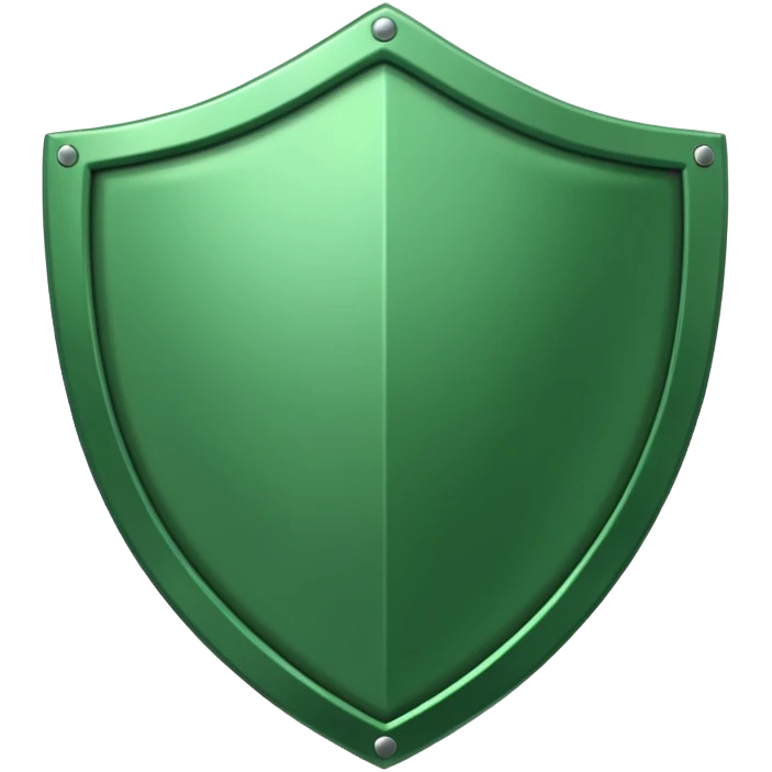 green shield emoji