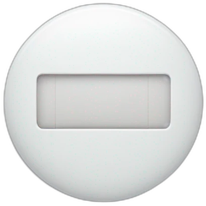 white circle pill with horizontal line  emoji