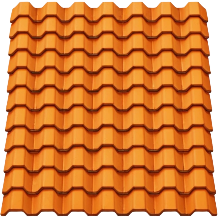  Roof orange emoji