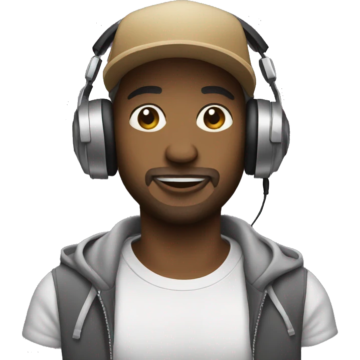 hip dj  emoji