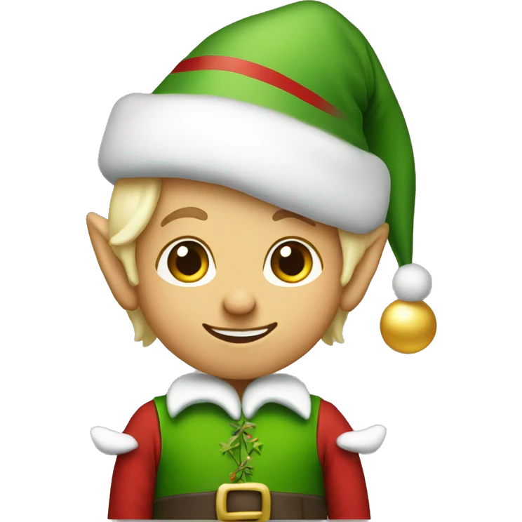 Christmas little elf  emoji