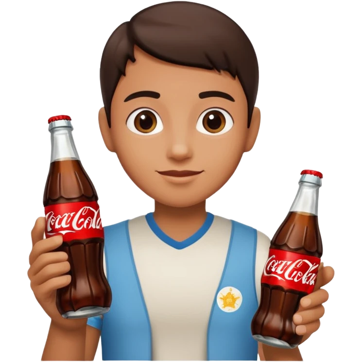 Platense tierra tomando coca emoji