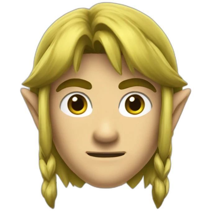 Link of the legend of zelda emoji
