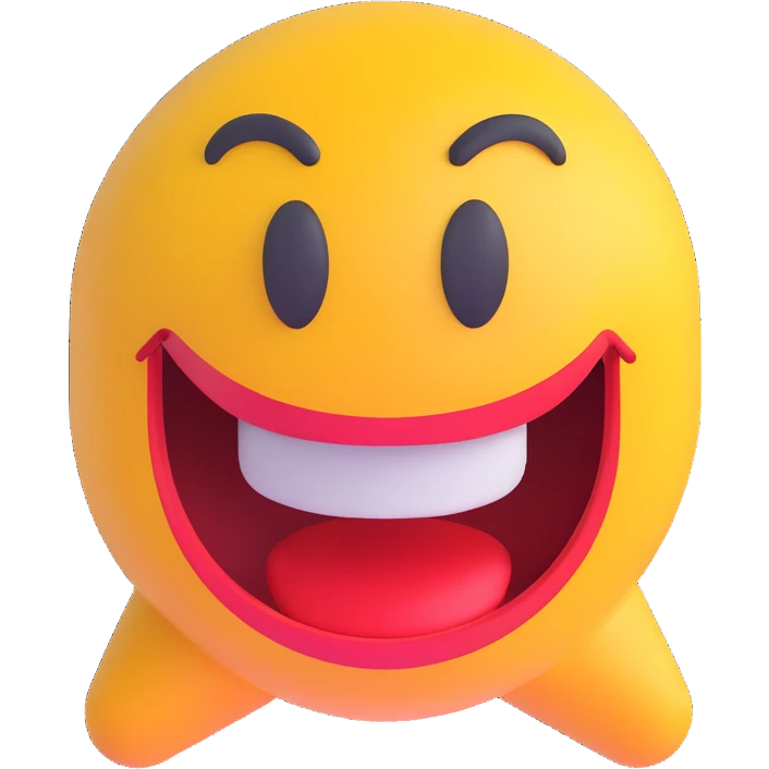 warning emoji with 'SCAMMER' text, 3D rotating illusion, bold and clear typography emoji