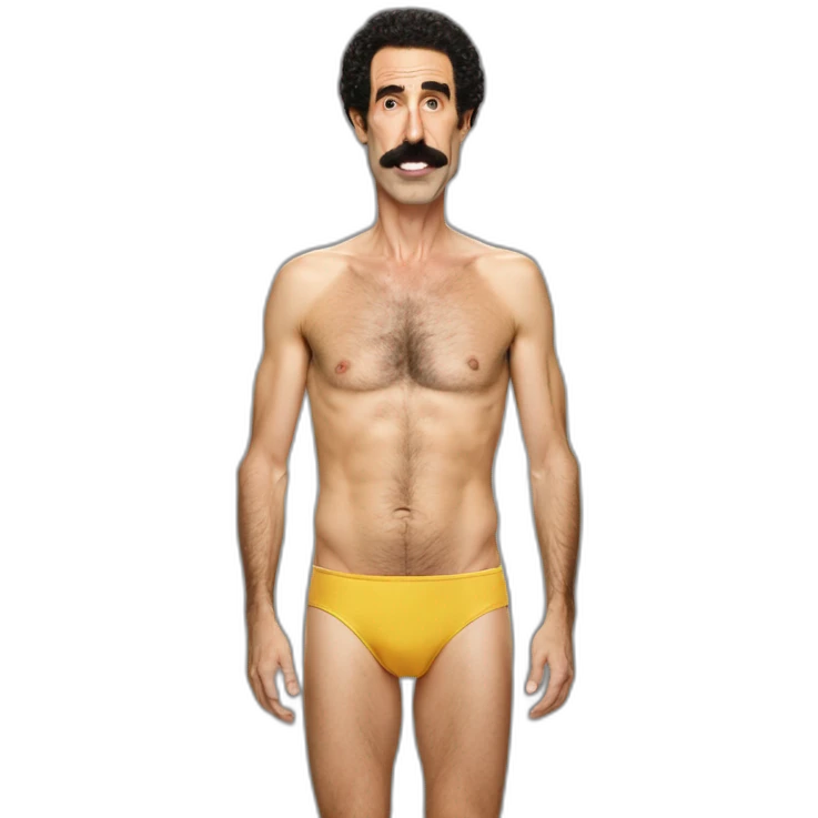 Borat mankini emoji
