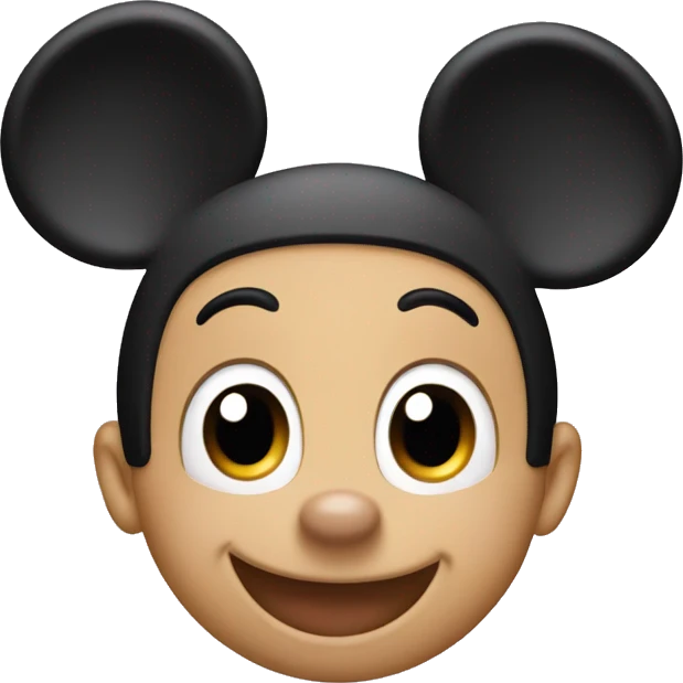 Mickey mouse  emoji