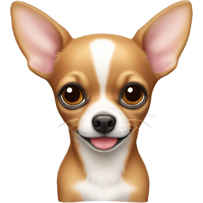 Chihuahua bebé cabeza de venado  emoji