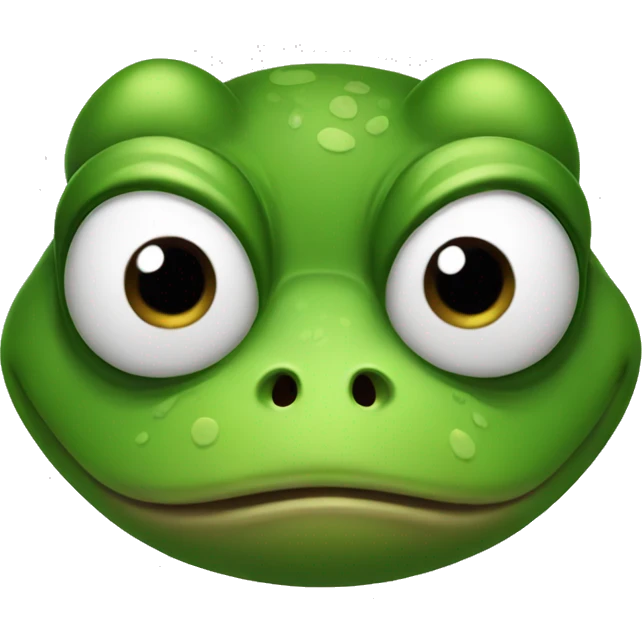frog angry head emoji