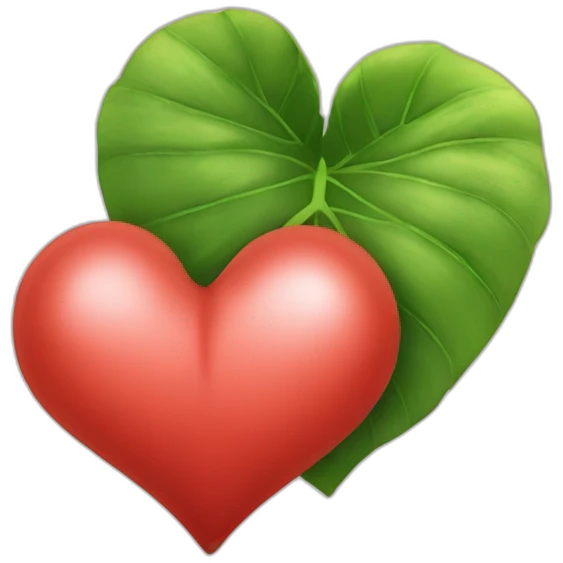 Heart with vinayak emoji