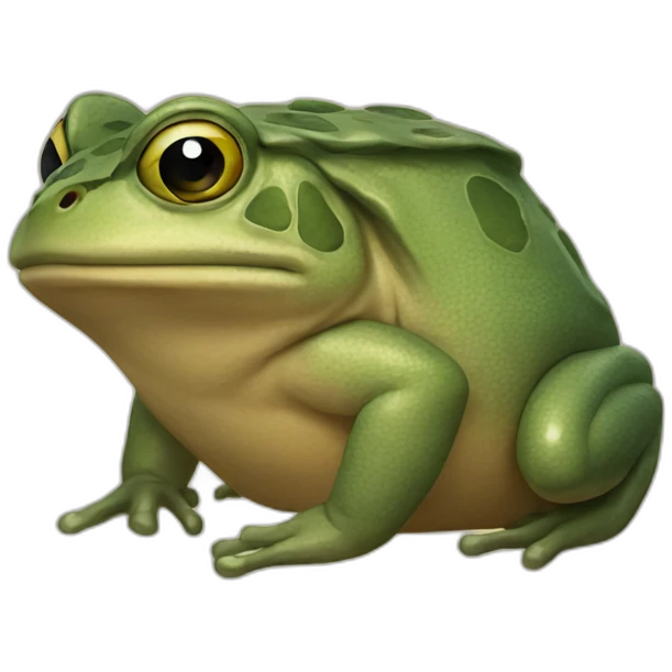 Crapaud moche emoji