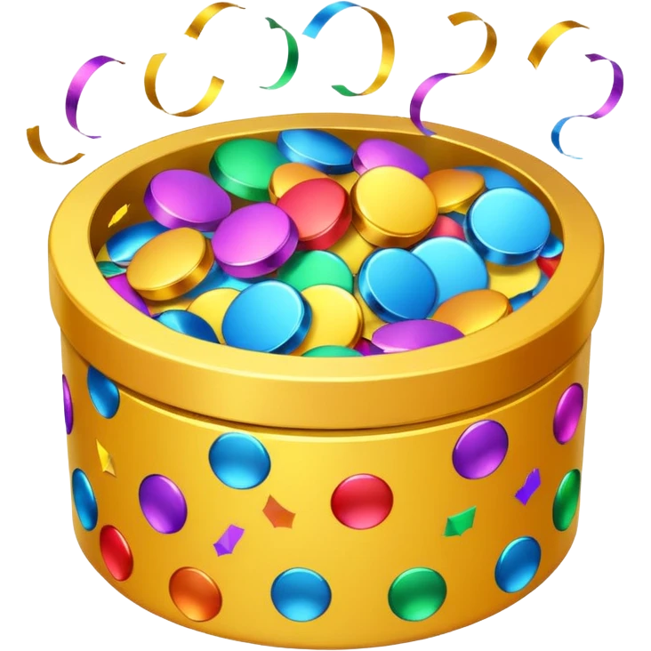 Surprise circle box emoji