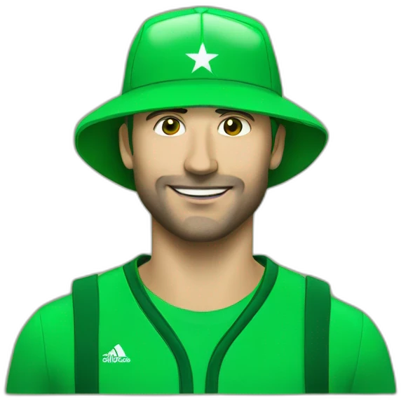 Supporter des verts emoji