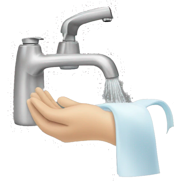 wash your hands emoji