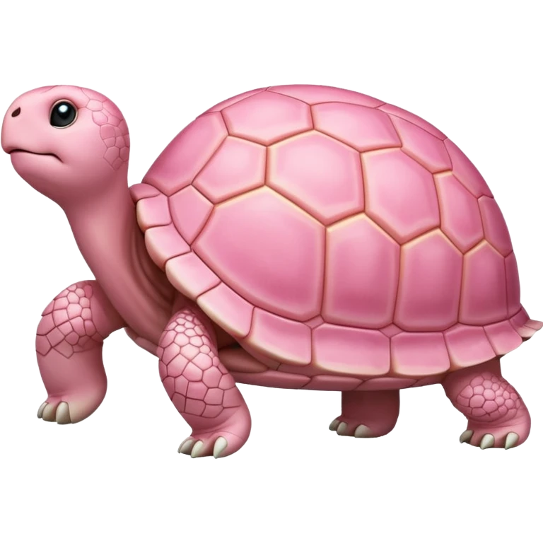 pastel pink tortoise  emoji