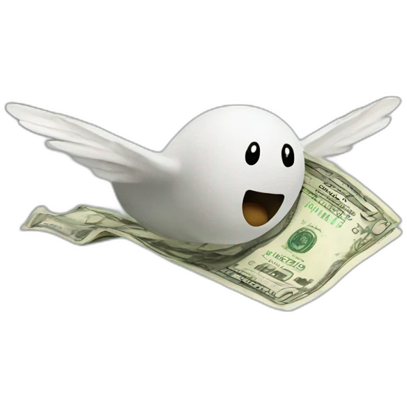 Flying Money emoji