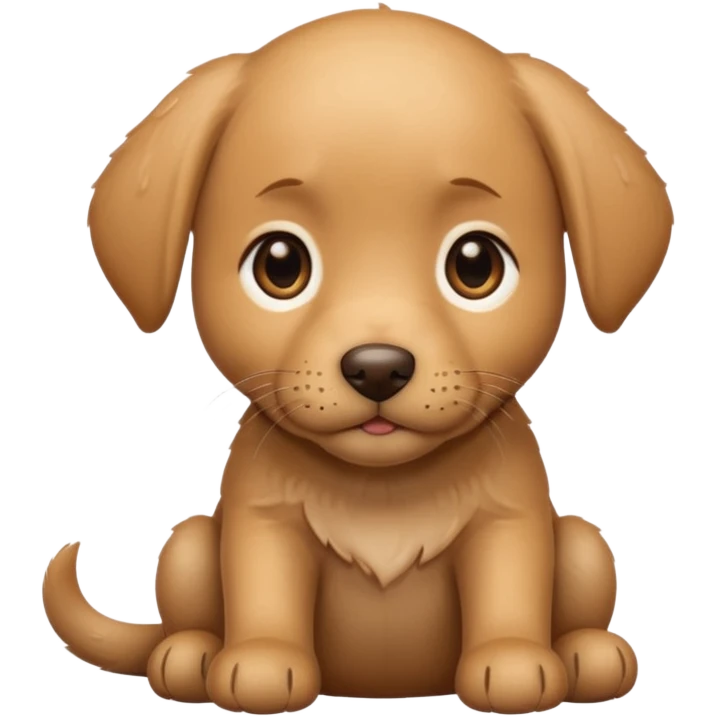lab puppy crying emoji