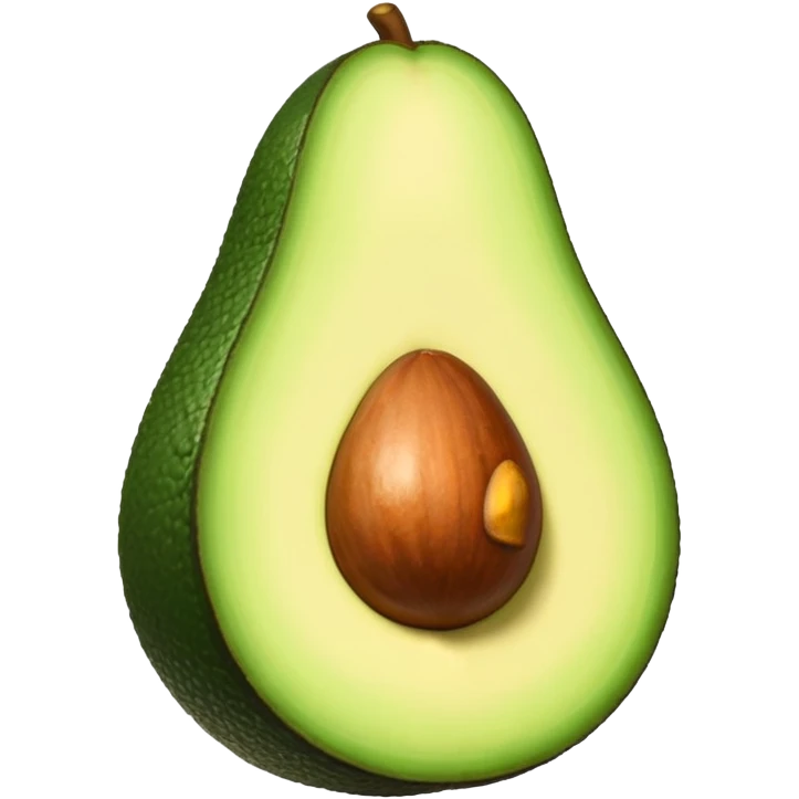 Whole avocado emoji