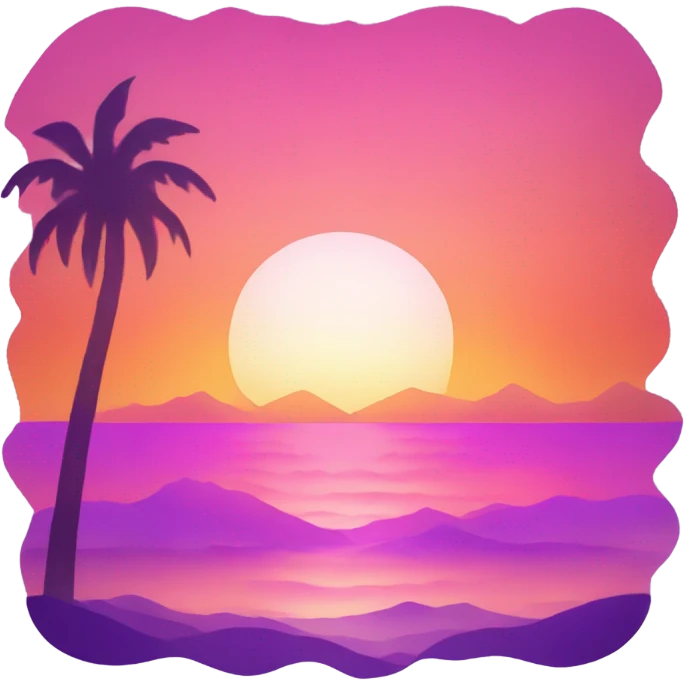 sunset emoji