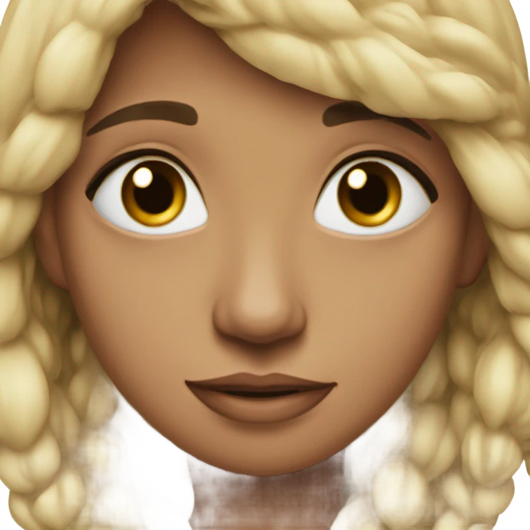 девочка зимой emoji