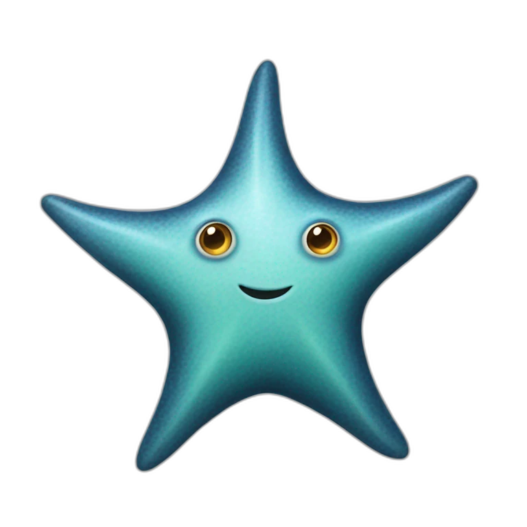 Jewish Star-fish emoji