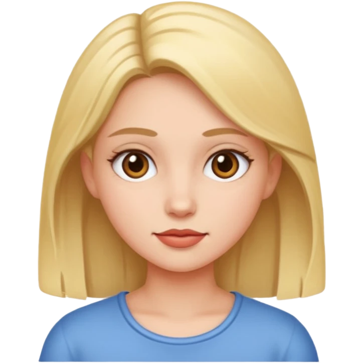 I am Just girl emoji