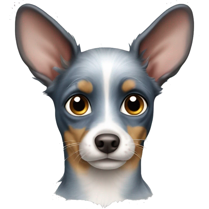 prague ratter blue merle emoji