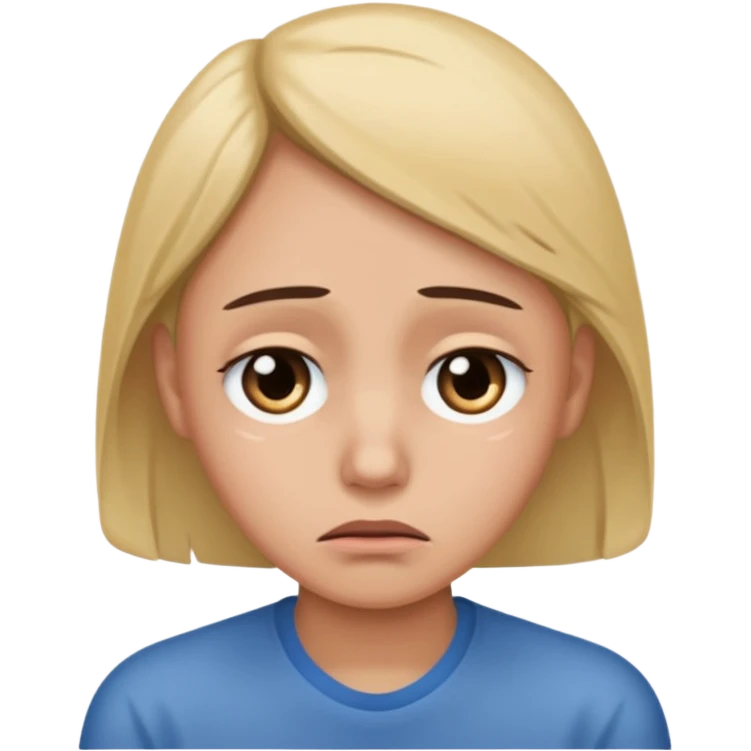 Sympathy loss  emoji