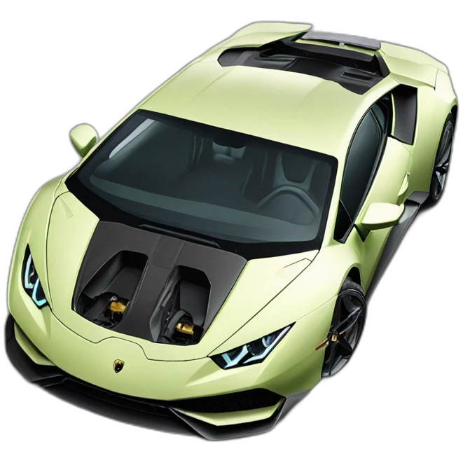 Lamborghini Huracan evo emoji